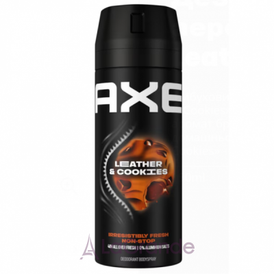 Axe Leather & Cookies Non Stop Fresh Deodorant Body Spray - 