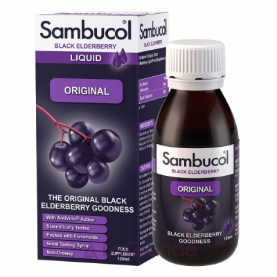 Sambucol Black Elderberry Liquid Original      