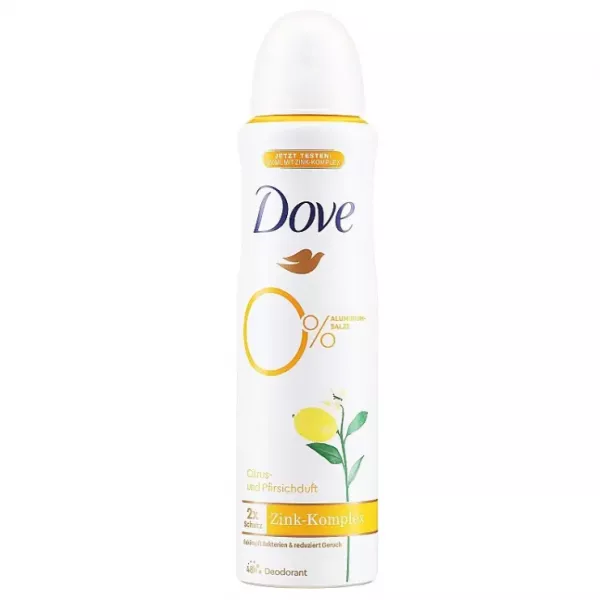 Dove Deodorant Spray 0% Aluminium Salts Go Fresh Citrus & Peach ����������-����� 