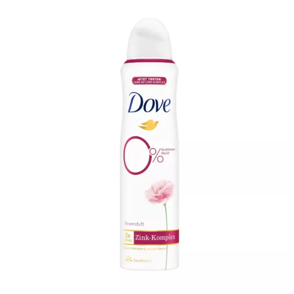 Dove Deodorant Spray 0% Aluminium Salts Zink-Komplex Rose ����������-����� 