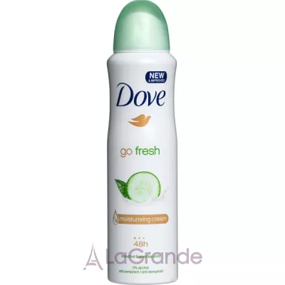 Dove Go Fresh Cucumber & Green Tea Scent Deodorant Spray - 