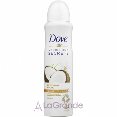 Dove Nourishing Secrets Coco & Jasmine Deodorant Spray - 