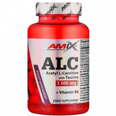 Amix ALC With Taurine & Vitamin B6   