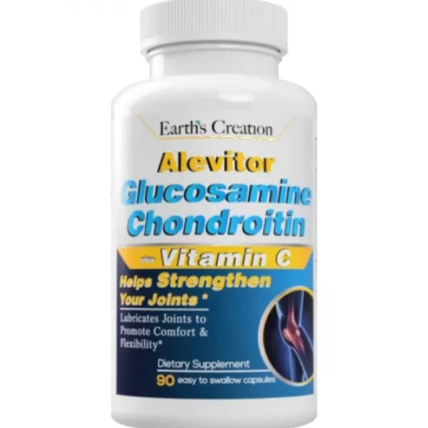 Earth�s Creation Alevitor Glucosamine Chondroitin (1500/1200 mg) + Vit C ����������� ������� 