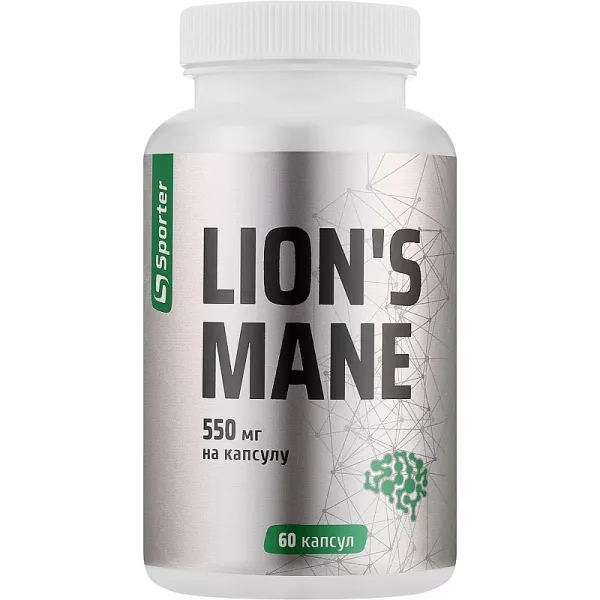 Sporter Lion's Mane 550 mg ĳ������ ������� 