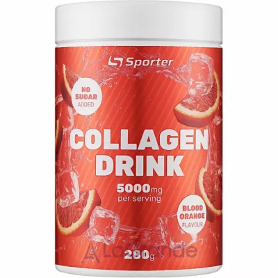 Sporter Collagen Drink Blood Orange 5000 mg   