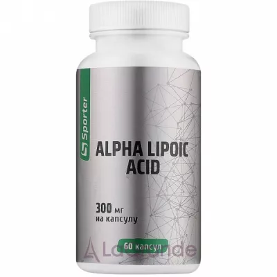 Sporter Alpha Lipoic Acid 300 mg   