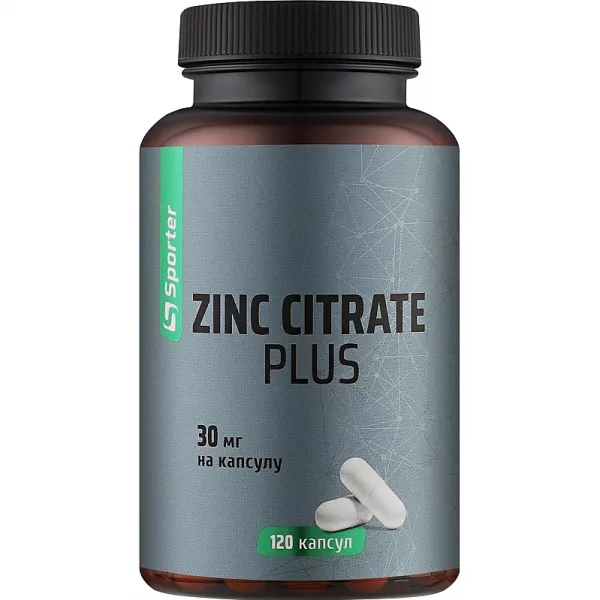 Sporter Zinc Citrate Plus 30 mg ĳ������ ������� 