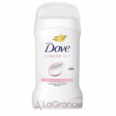 Dove Powder Soft Antiperspirant Long Lasting Fragrance - 
