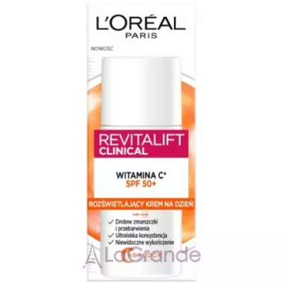 L'Oreal Paris Revitalift Clinical Vitamin C Daily Invisible Fluid SPF50+          
