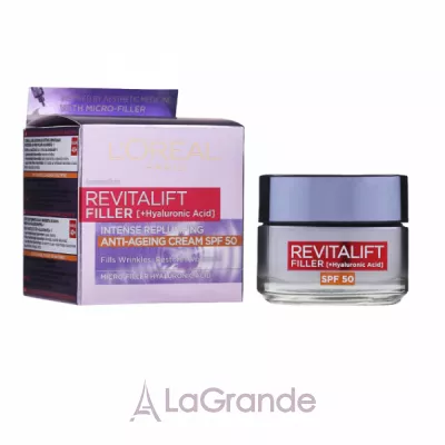 L'Oreal Paris Revitalift Filler Cream Antiage SPF50      
