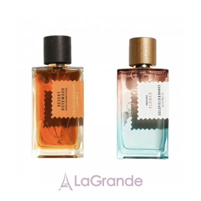 Goldfield &  Banks Australia Pacific Rock Flower and Desert Rosewood  Set  (  Pacific Rock Flower 100  +  Desert Rosewood 100 )