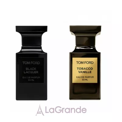 Tom Ford Tobacco Vanille and Black Lacquer Set  (  Tobacco Vanille 100  +   Black Lacquer 50 )