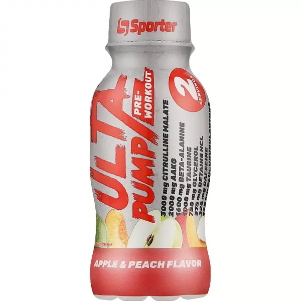 Sporter Ulta Pump Pre-Workout Apple & Peach ����������������� �������� 