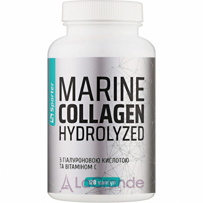 Sporter Marine Collagen Hydrolyzed + Hyaluronic Acid & Vitamin C   