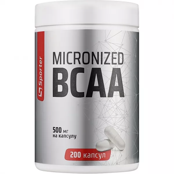 Sporter Micronized BCAA 500 mg �������� ����������, 500 ��, � ��������