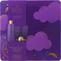 Grace Cole The Luxury Bathing Lavender Dreams Sweet Dreams ����� "���������� �����" (b/wash/250ml + b/cr/50ml + h/nail/cr/50ml + b/bomb/50g + sponge/1pcs)