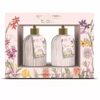 Grace Cole The Luxury Bathing Wildflowers ����� ��� ��� "������� �����" (h/wash/400ml + h/cr/400ml)