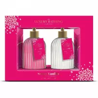 Grace Cole The Luxury Bathing Sweet Vanilla & Almond Glaze ����� ��� ��� "������� ������ � ���������� �������" (h/cr/400ml + h/wash/400ml)