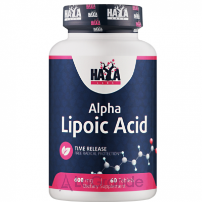 Haya Labs Alpha Lipoic Acid Time Release 600 mg   