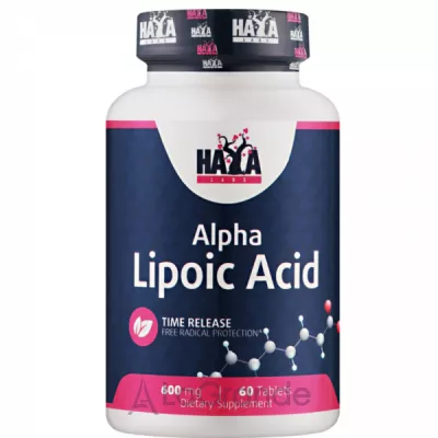 Haya Labs Alpha Lipoic Acid Time Release 600 mg   