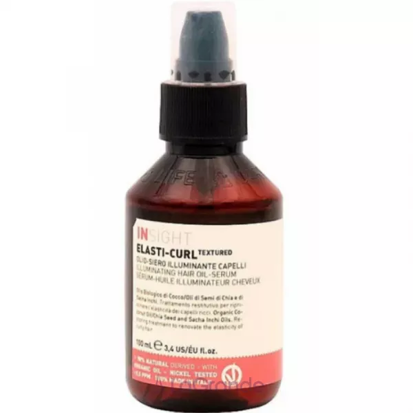 Insight Elasti-Curl Illuminating Hair Oil-Serum ����� ��������� ��� ���������� �������