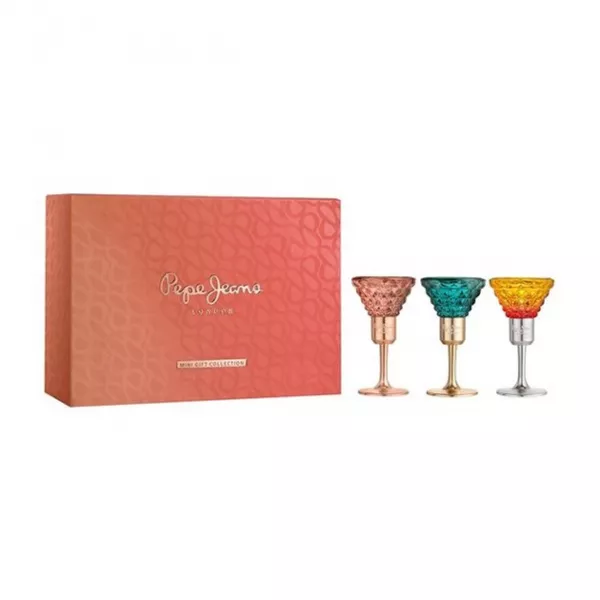 Pepe Jeans Pepe Jeans for Her Miniature Set ���� (����������� ���� Pepe Jeans For Her Eau De Parfum 15 �� + �������� ���� Pepe Jeans Cocktail Edition For Her Eau De Toilette 15 �� + ����������� ���� Pepe Jeans Celebrate For Her Eau De Parfum 15 ��)
