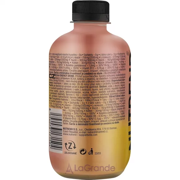 Nutrend BCAA Energy Drink Yuzu & Apricot ������������ ���� 