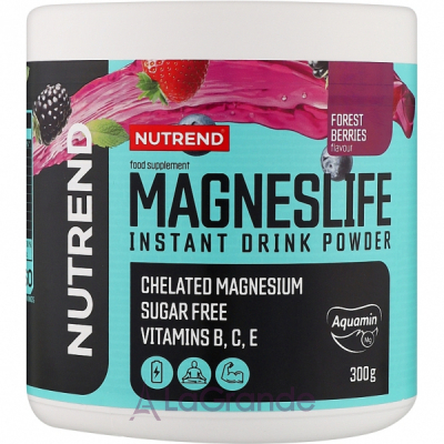 Nutrend MagnesLife Instant Drink Powder Forest Berries     