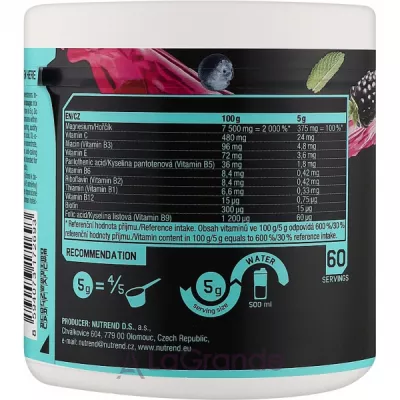 Nutrend MagnesLife Instant Drink Powder Forest Berries     