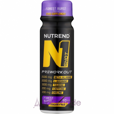Nutrend N1 Shot Preworkout Forest Burst  -   