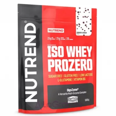 Nutrend Iso Whey Prozero Cookies & Cream    
