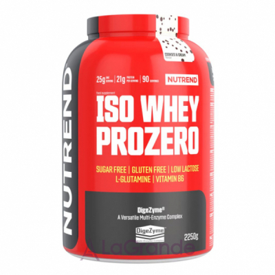 Nutrend Iso Whey Prozero Cookies & Cream    