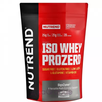 Nutrend Iso Whey Prozero Strawberry Cheesecake    