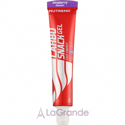 Nutrend Carbosnak Gel Tube Blueberry    
