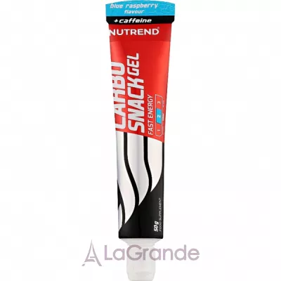 Nutrend Carbosnack Gel With Caffeine Tube Blue Raspberry      