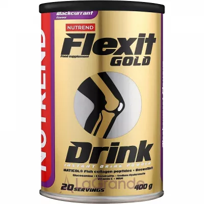 Nutrend Flexit Gold Drink Blackcurrant      ' 