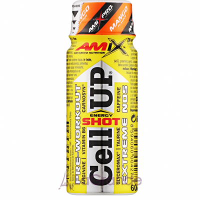 Amix CellUP Pre Workout Energy Shot Mango   
