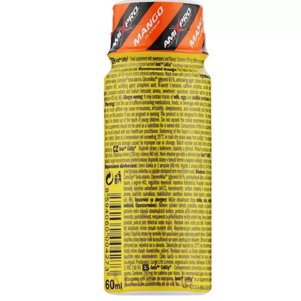 Amix CellUP Pre Workout Energy Shot Mango ����������������� �������� 