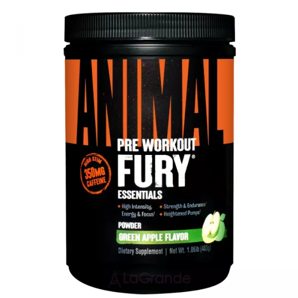 Universal Nutrition Animal Fury Green Apple ����������������� �������� 