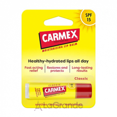 Carmex Classic Lip Balm Stick SPF 15     