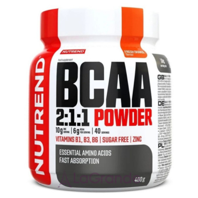 Nutrend BCAA 2:1:1 Powder Fresh Orange   2:1:1   