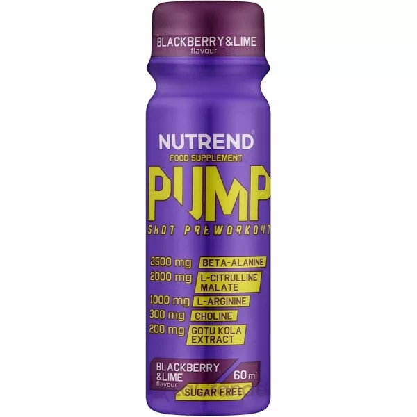Nutrend Pump Shot Preworkout Blackberry & Lime ����������������� ��������-��� �� ������ 