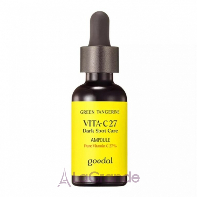 Goodal Green Tangerine Vita-C 27 Dark Spot Care Ampoule      C
