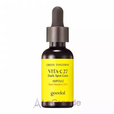 Goodal Green Tangerine Vita-C 27 Dark Spot Care Ampoule      C