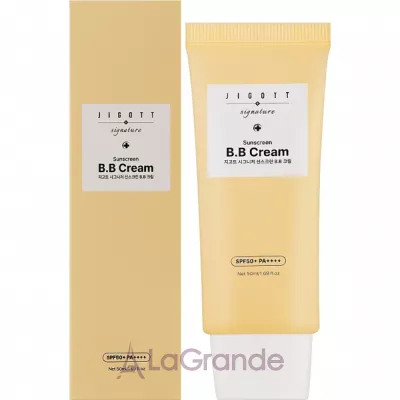 Jigott Signature Sunscreen B.B Cream SPF 50+ PA++++  BB-   SPF 50+ PA++++