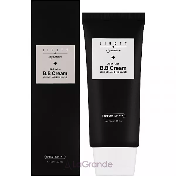 Jigott Signature All-In-One B.B Cream SPF 50+ PA++++ ������������� BB-���� ��� ������� SPF 50+ PA++++