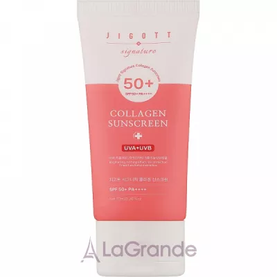 Jigott Signature Collagen Sunscreen SPF 50+ PA++++     SPF 50+ PA++++
