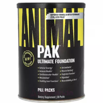 Universal Nutrition Animal Pak Improved Formula ³- 