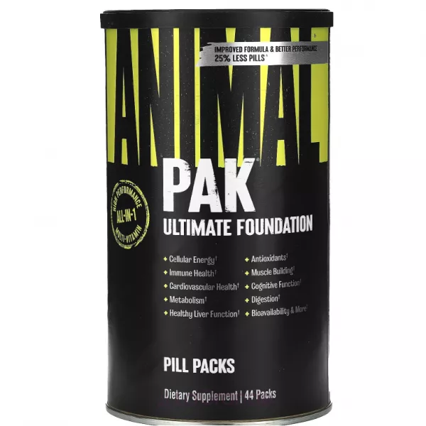 Universal Nutrition Animal Pak Improved Formula ���������-����������� ��������